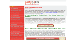 Desktop Screenshot of bonusonlinepoker.org